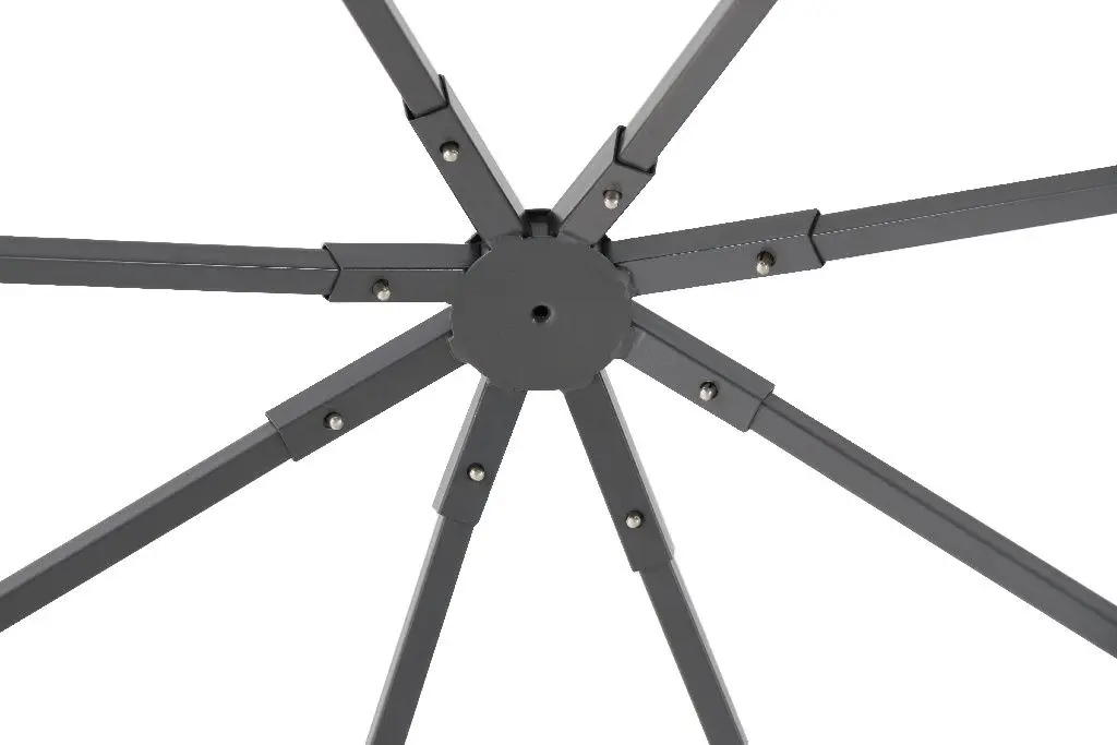 Pavilion de gradina GoodHome Shamal 3x3 (Grey)