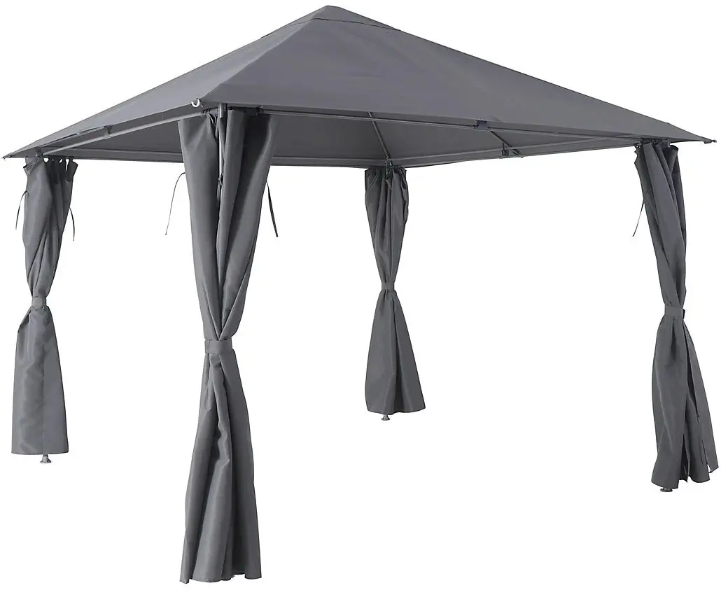 Pavilion de gradina GoodHome Shamal 3x3 (Grey)