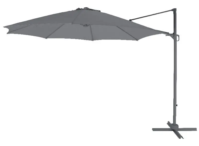 Umbrela de soare GoodHome Mallorca URM038011S (Steel Gray)
