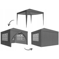 Pavilion de gradina Gotel L33AS 3x3 (Grey) Thumb