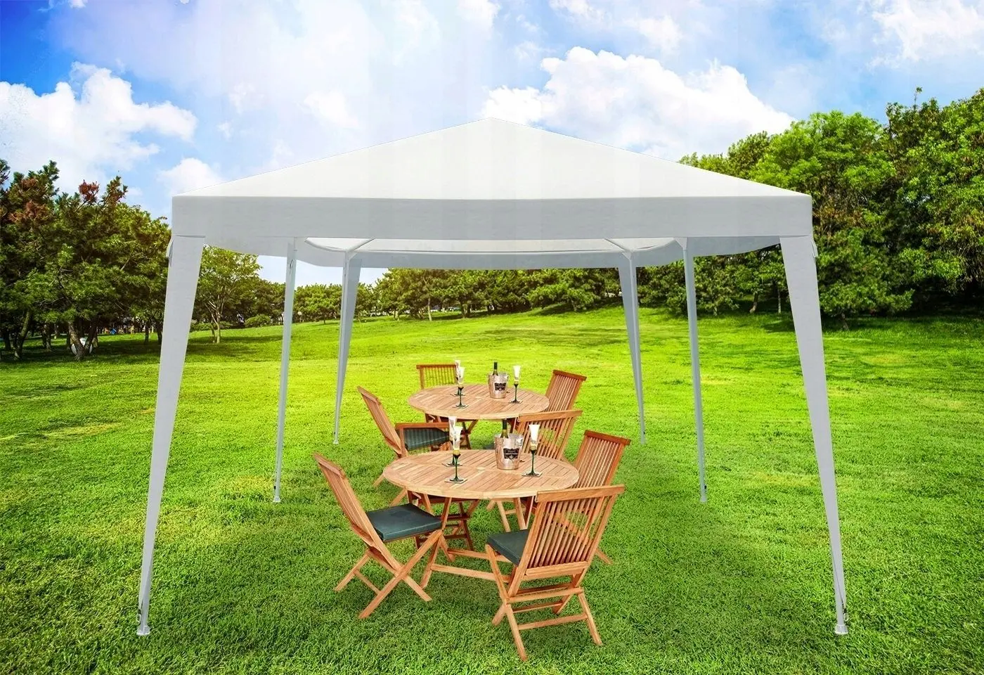 Pavilion de gradina Gotel PA4 3x6 (White) - 4