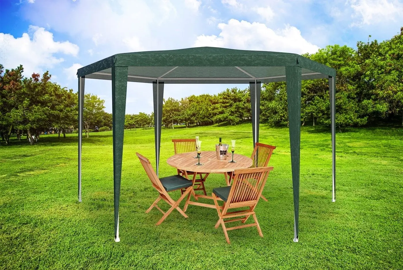 Pavilion de gradina Gotel PA6 4x4 (Green) - 4