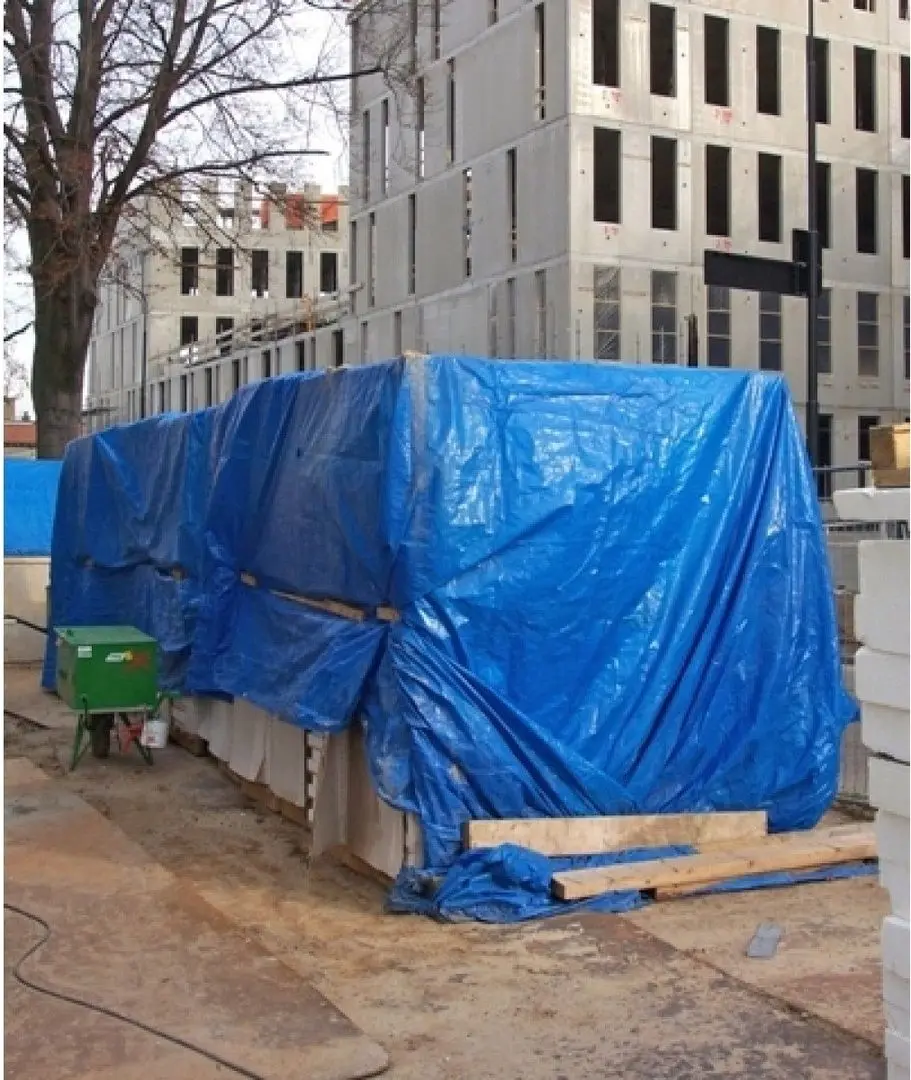 Брезент Greentech 120 гр/м2 4х5 (Blue) - 4