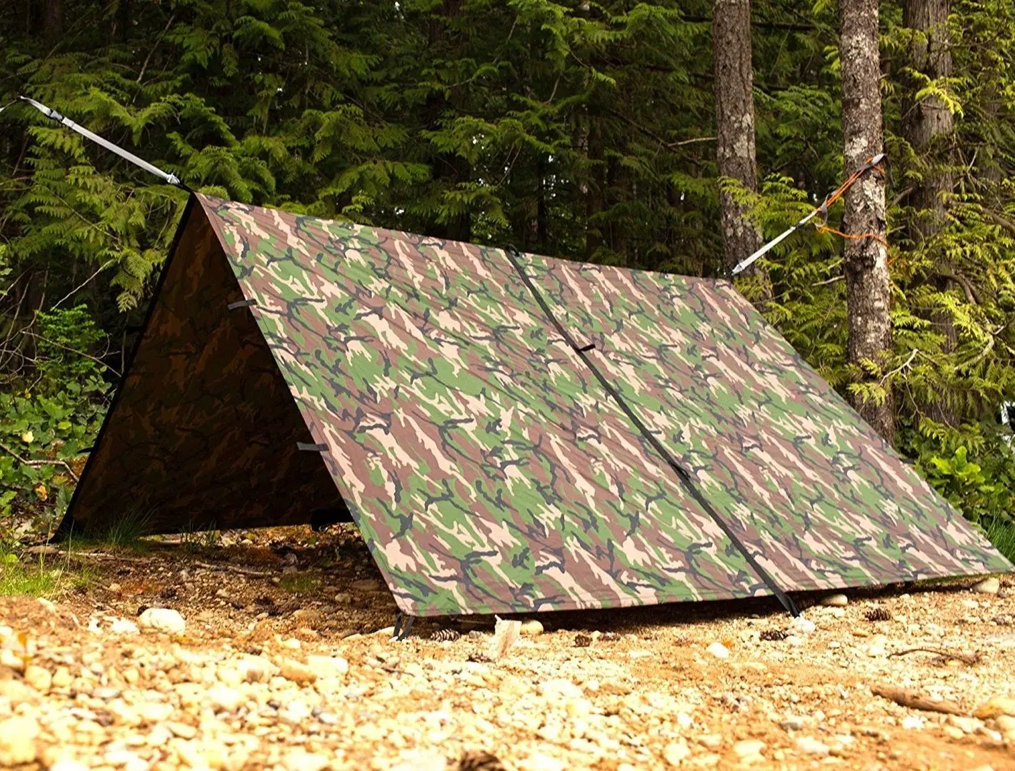 Prelata Greentech Camo 80 gr/m2 10x15 (Khaki) - 3