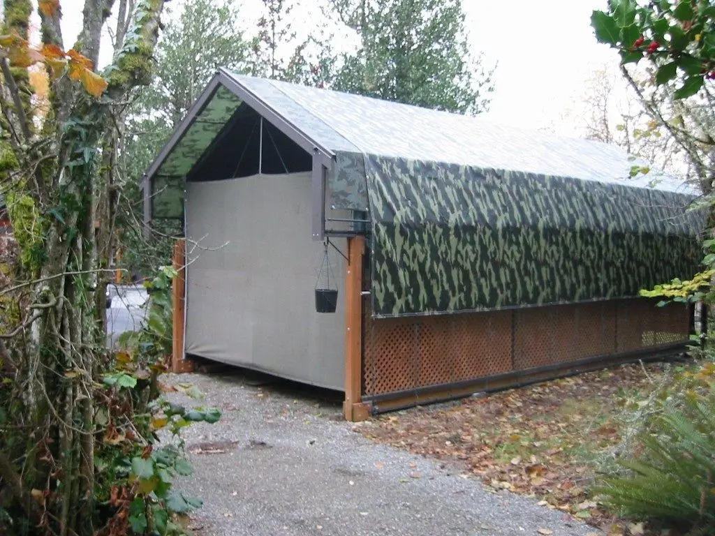 Prelata Greentech Camo 80 gr/m2 4x5 (Khaki) - 2