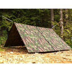 Prelata Greentech Camo 80 gr/m2 5x8 (Khaki) Thumb