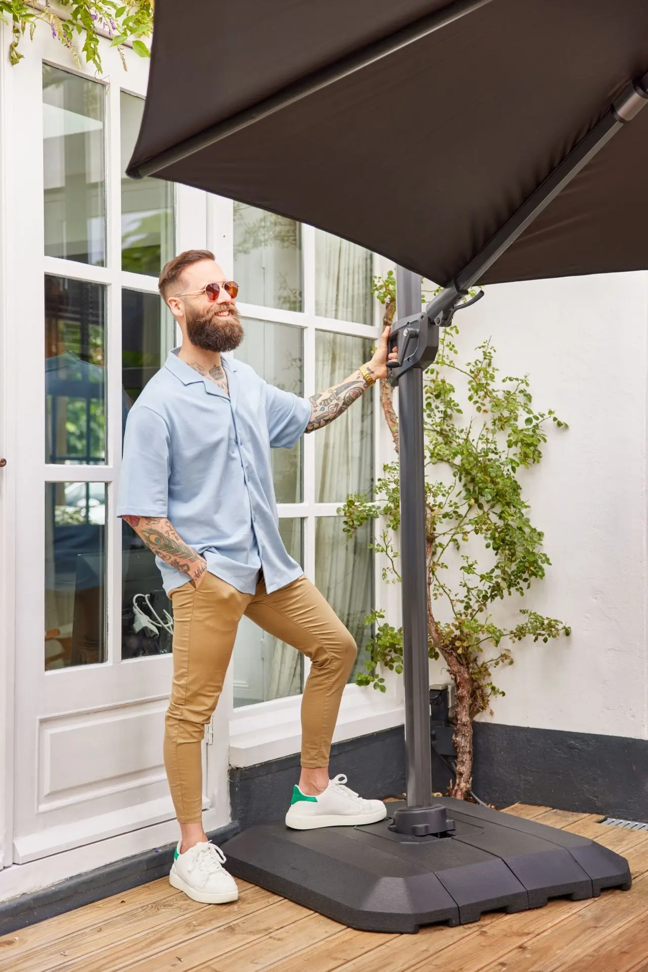 Зонт от солнца Hartman Shadowflex R350 (Anthracite)