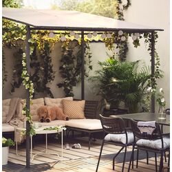 Pergola Ikea Gunnon 238x233 (Gri inchis) Thumb