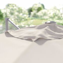 Umbrela de soare Ikea Svalon 140cm (Gri Deschis-Bej) Thumb