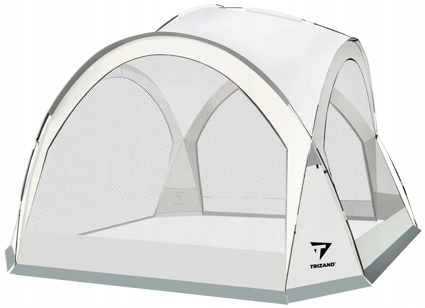 Pavilon de grădină Iso Trade 12176 (White/Grey)