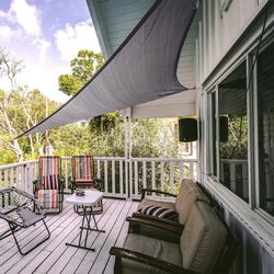 Тент-навес треугольный Blumfeldt 10038179 4x4x4m (Light Grey) Thumb