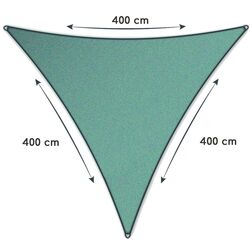 Тент-навес треугольный Blumfeldt 10038179 4x4x4m (Light Grey) Thumb