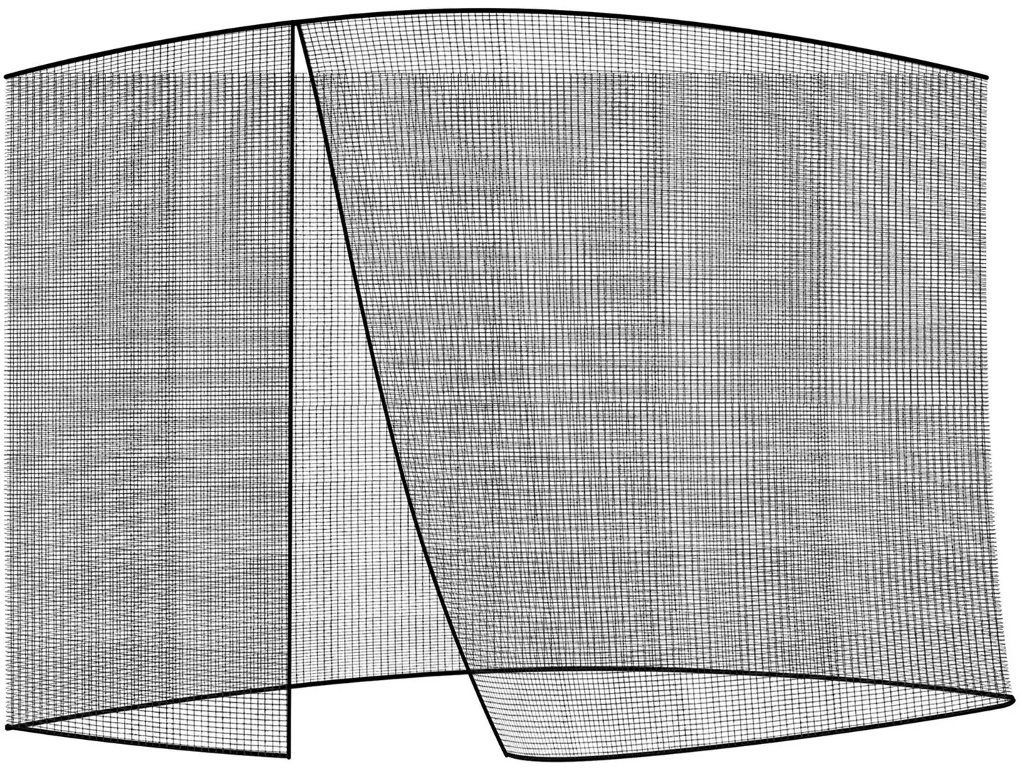 Plasa de tantari pentru umbrela Malatec 3m (Black)