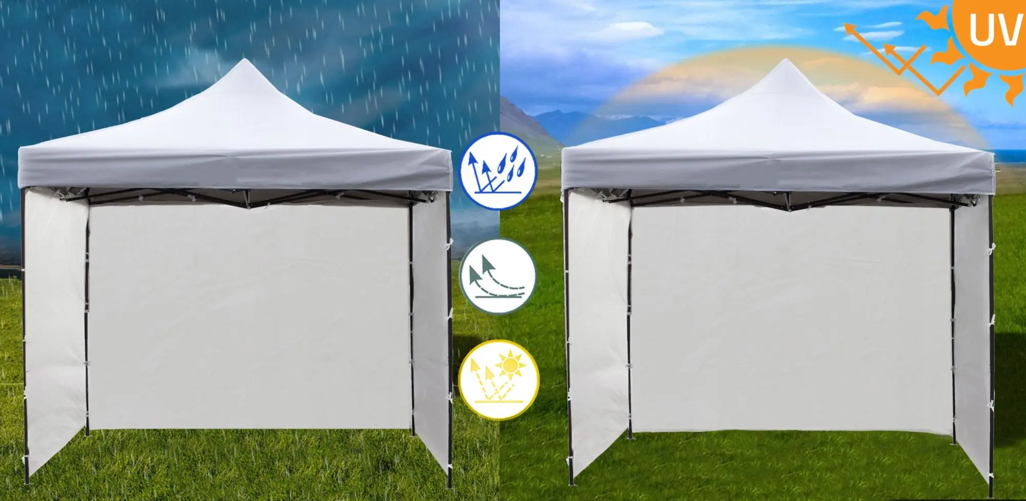 Садовый павильон Maltec 3x3 3 109049 (White)