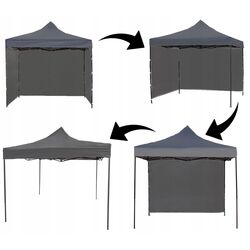 Садовый павильон Maltec 109050 3x3 (Grey) Thumb