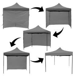 Садовый павильон Maltec 3x3 4 109851 (Grey) Thumb