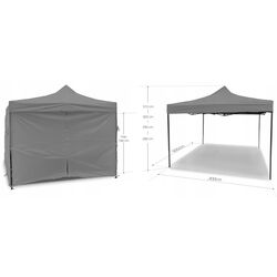 Садовый павильон Maltec 3x3 4 109851 (Grey) Thumb