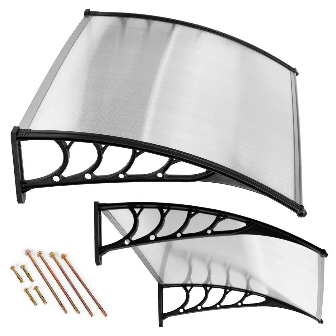 Маркиза Modern Home AW-017A 100X80 (Transparent/Black) - 5