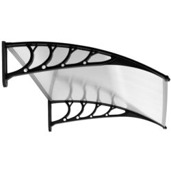 Маркиза Modern Home AW-017D 200X100 (Transparent/Black) Thumb