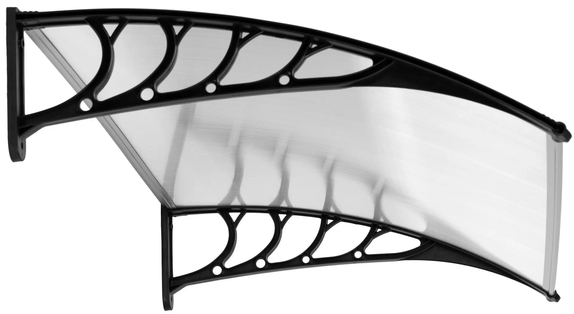 Маркиза Modern Home AW-017D 200X100 (Transparent/Black) - 2
