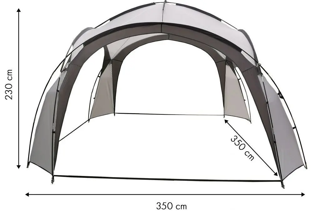 Pavilion de grădină Modern Home ST-001 3.5x3.5 (Grey)