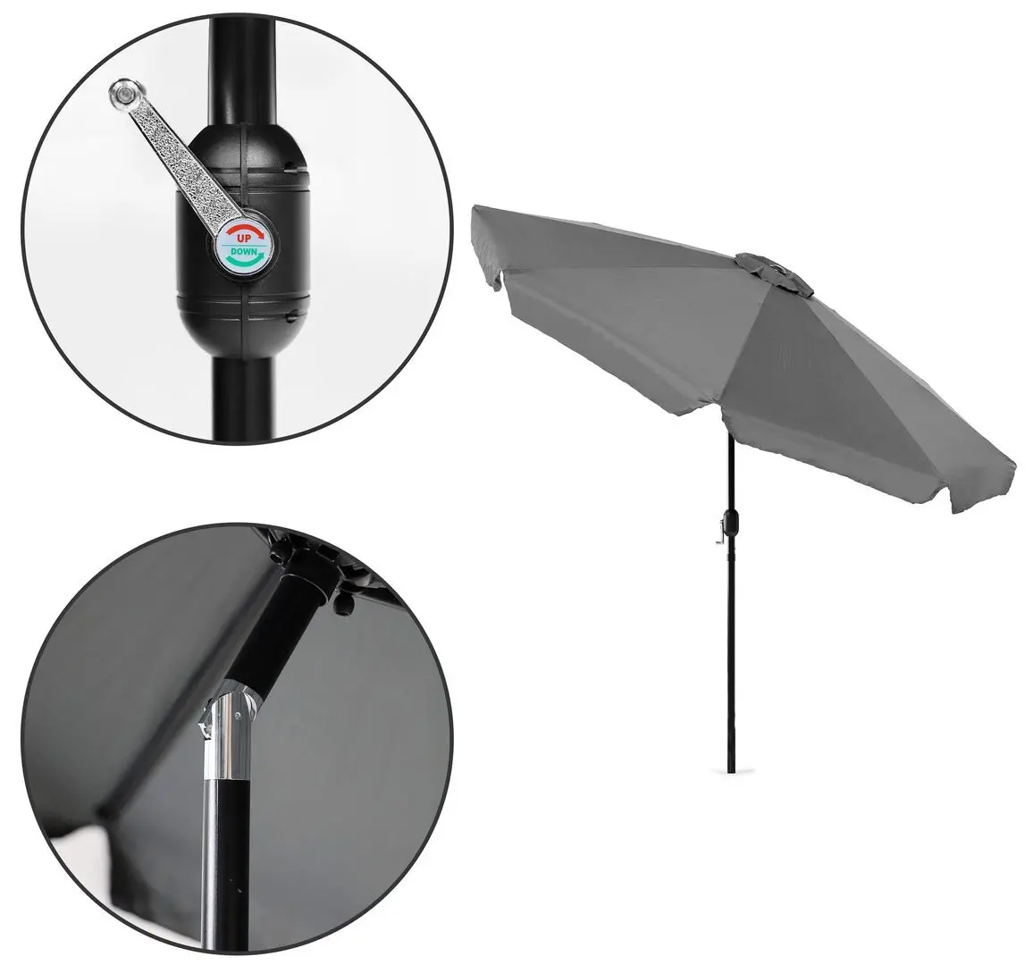 Umbrela de soare Modern Home SL-UM003B (Dark Grey)