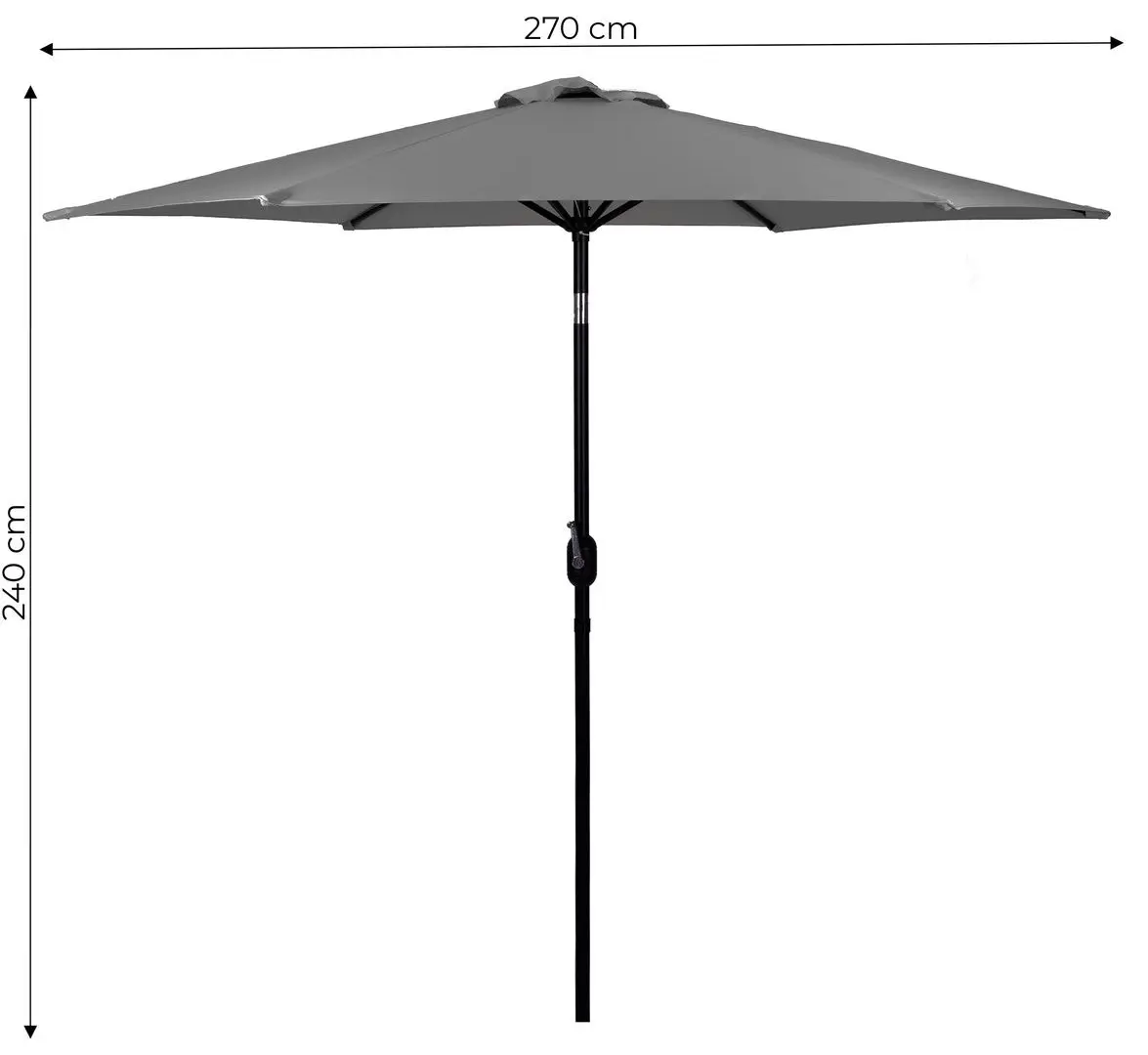 Зонт от солнца Modern Home SL-UM003C (Grey)