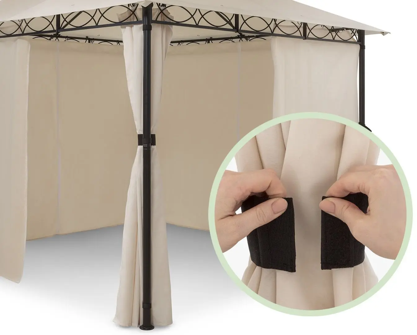 Садовый павильон Blumfeldt Mondo (Beige) - 6