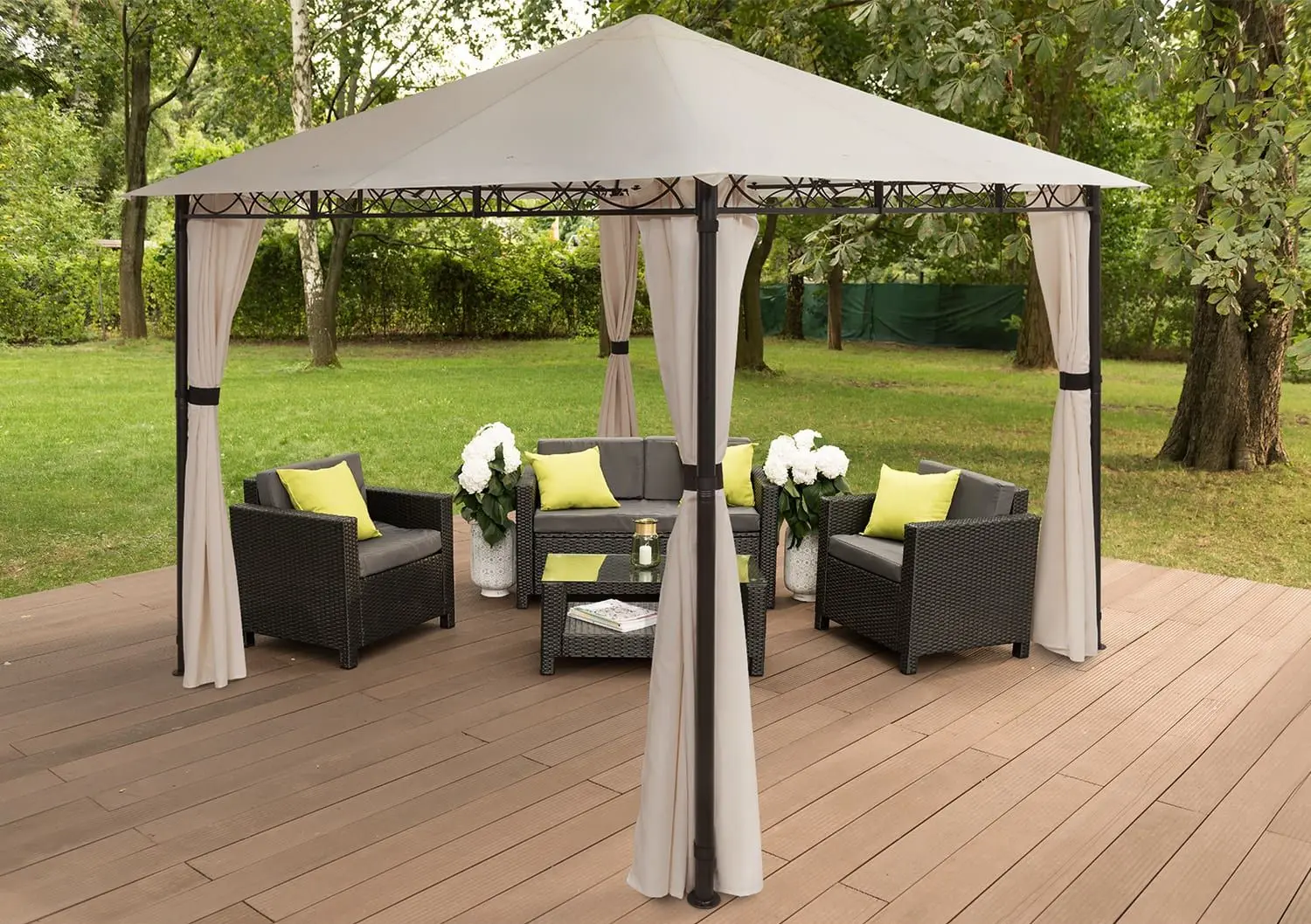 Садовый павильон Blumfeldt Mondo (Beige) - 3