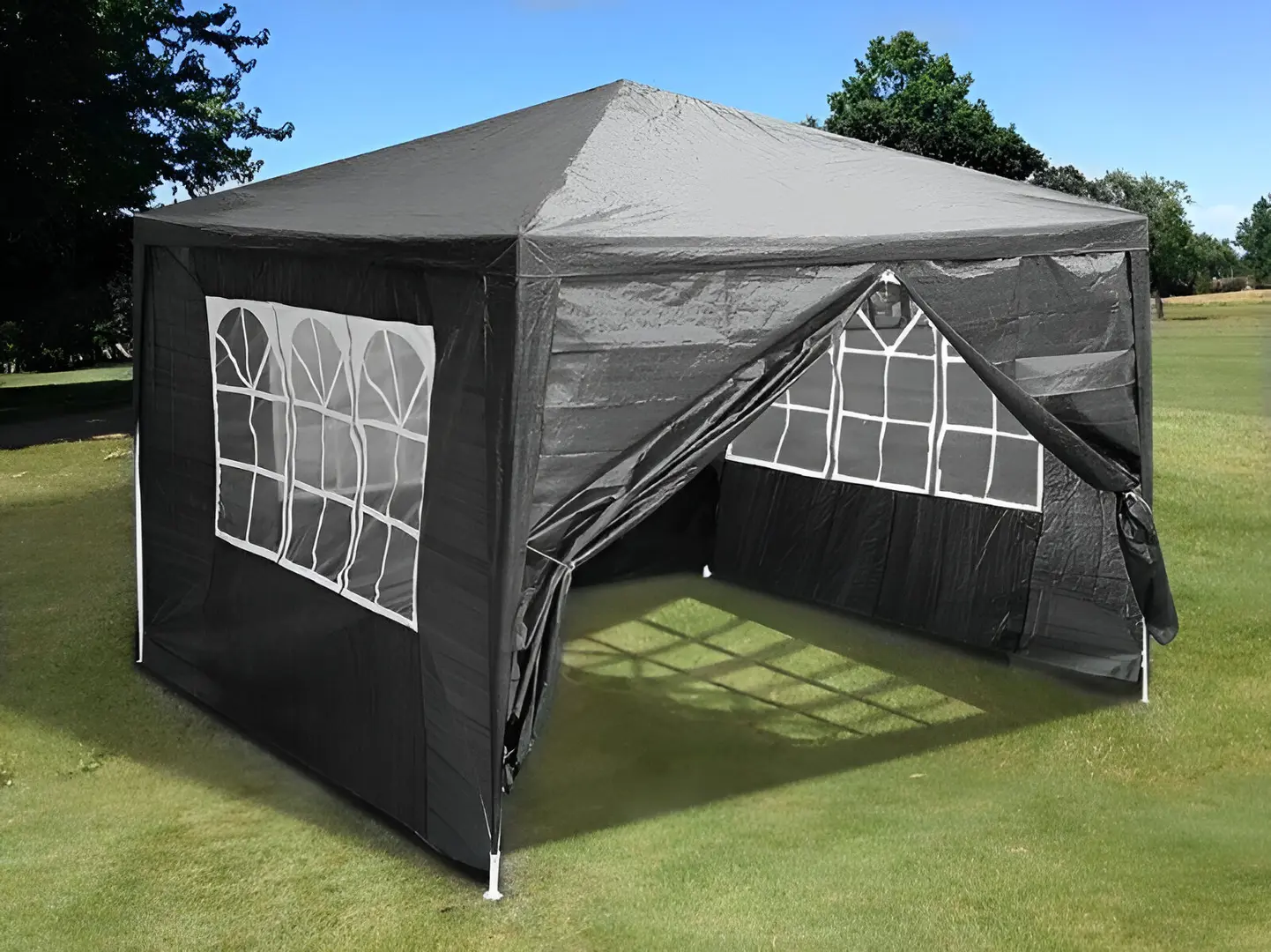 Pavilion de gradina MultiGarden PAW 3x3m (Grey)