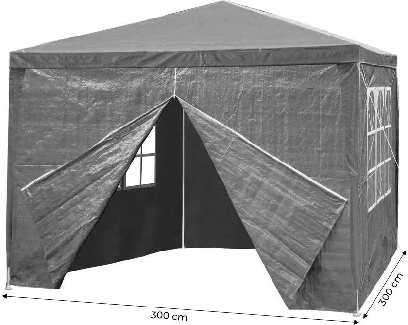 Pavilion de gradina MultiGarden PAW 3x3m (Grey)
