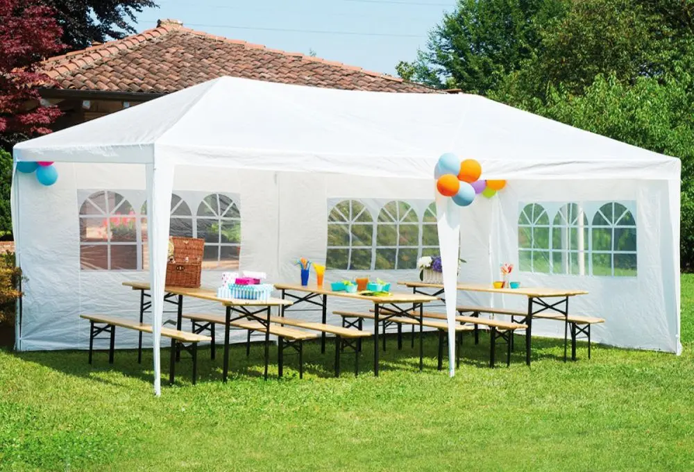 Pavilion de gradina MultiGarden PAW 3x6m (White)