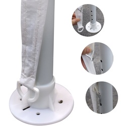 Pavilion de gradina MultiGarden PAW 3x9m (White) Thumb