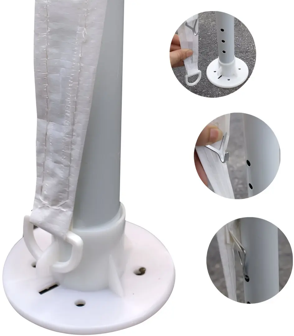 Pavilion de gradina MultiGarden PAW 3x9m (White)