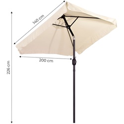 Umbrela de soare MultiGarden SL-UM019 (Beige) Thumb