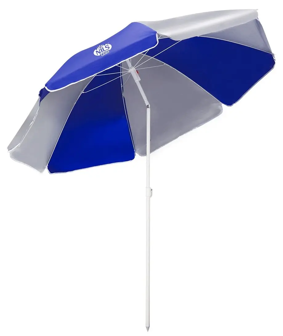 Зонт от солнца Nils Camp NC7813 (Grey/Blue) - 2