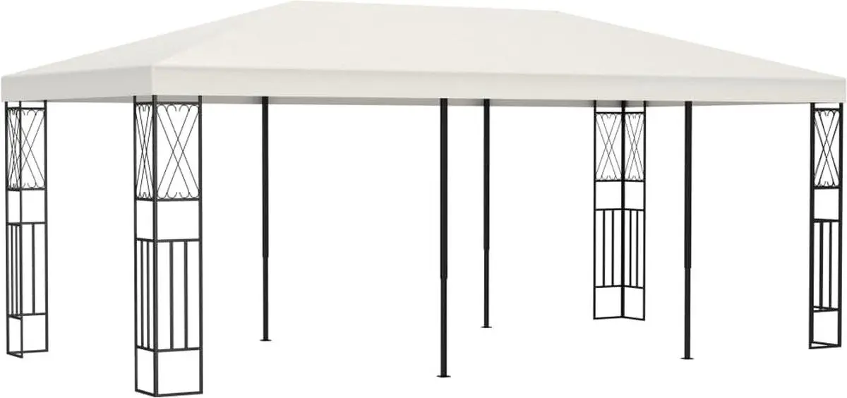 Pavilion de gradina VidaXL 48009 3x6 (Cream)