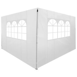 Perete lateral pentru pavilion de gradina Outsunny 01-0264 (White) Thumb