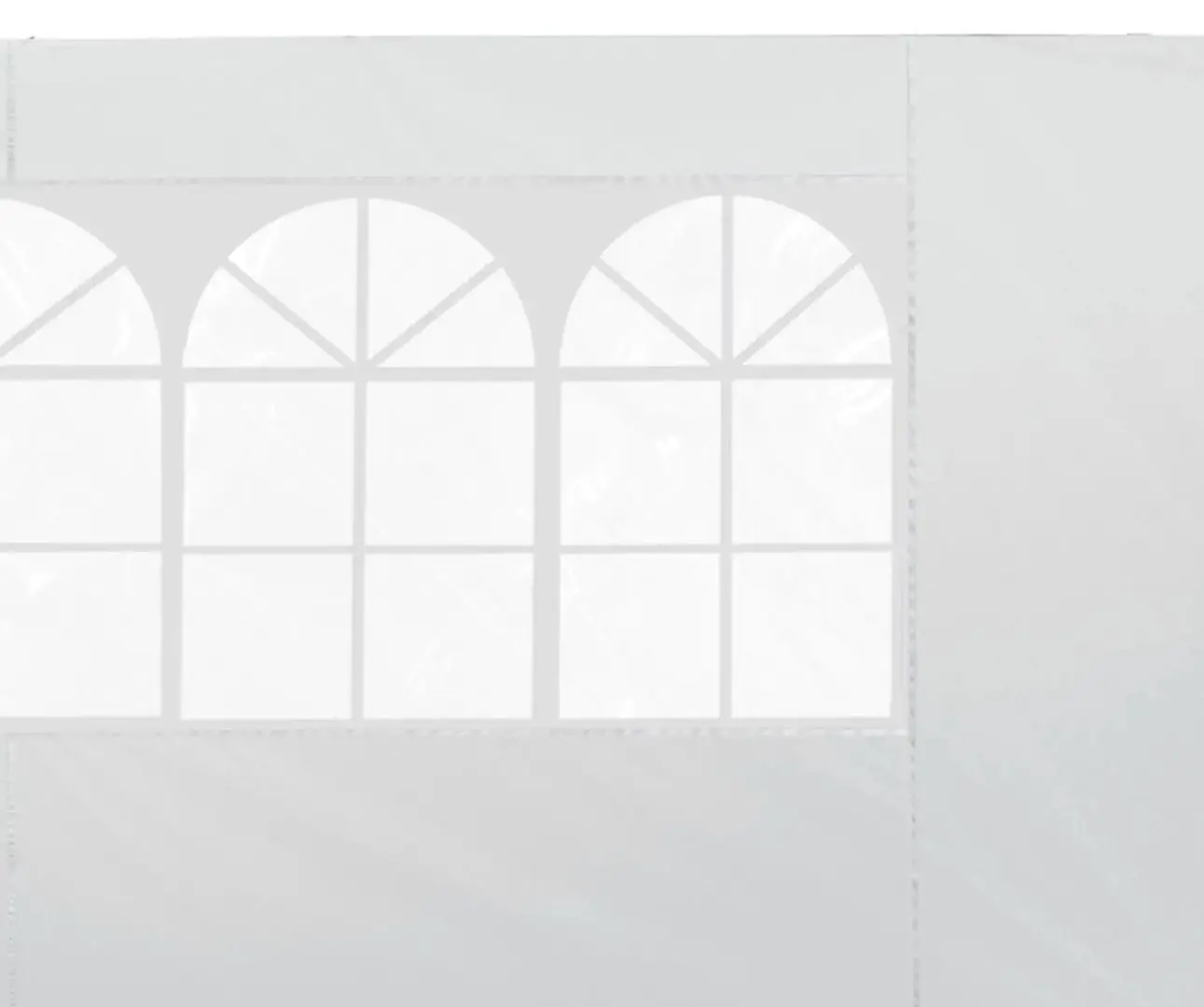 Perete lateral pentru pavilion de gradina Outsunny 01-0264 (White)