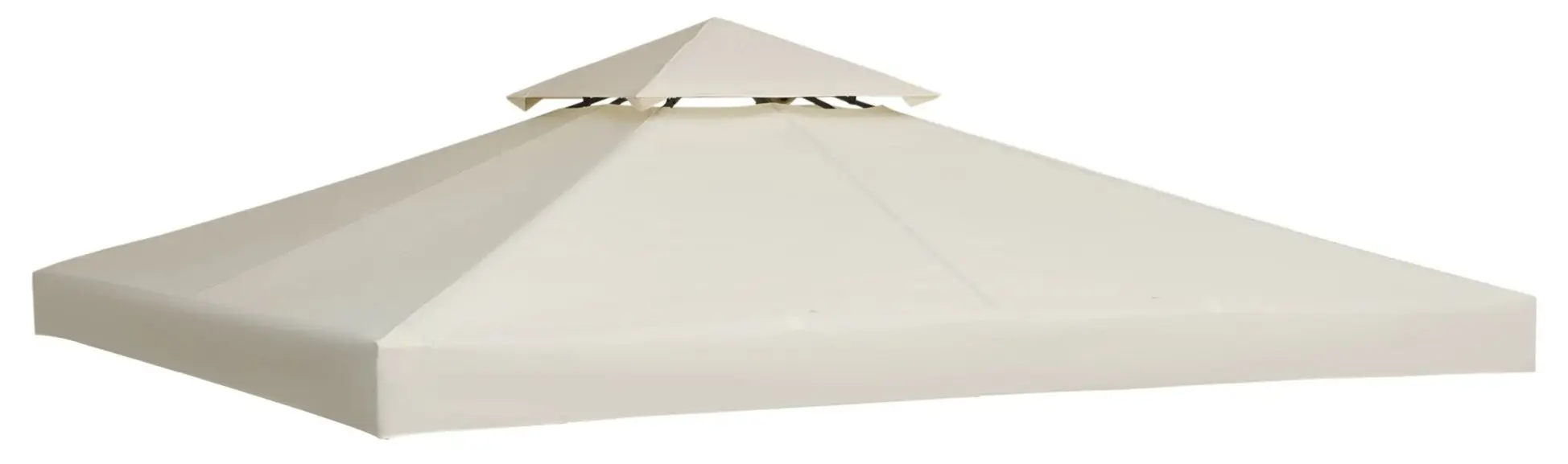 Acoperis pentru pavilion de gradina Outsunny 100110-053CW 3x3m (Cream)