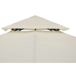 Acoperis pentru pavilion de gradina Outsunny 100110-053CW 3x3m (Cream) Thumb