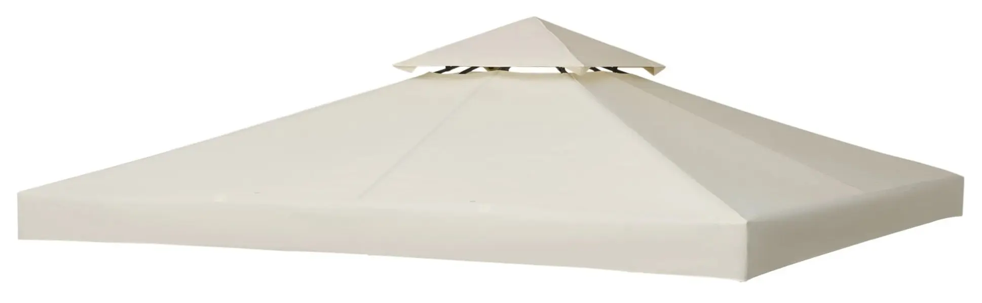 Acoperis pentru pavilion de gradina Outsunny 100110-053CW 3x3m (Cream)