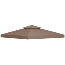 Acoperis pentru pavilion de gradina Outsunny 84C-041 3x3m (Brown)