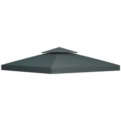 Acoperis pentru pavilion de gradina Outsunny 84C-041MX 3x3m (Anthracite Grey)
