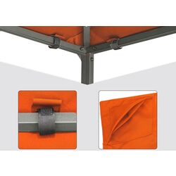 Крыша для для садового павильона Outsunny 84C-141OG 3x3 (Orange) Thumb