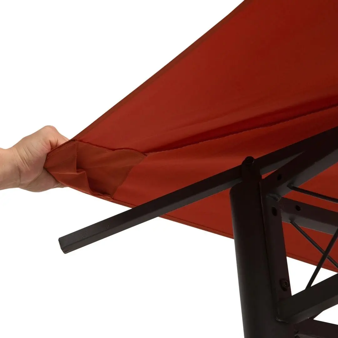 Крыша для для садового павильона Outsunny 84C-141OG 3x3 (Orange) - 4