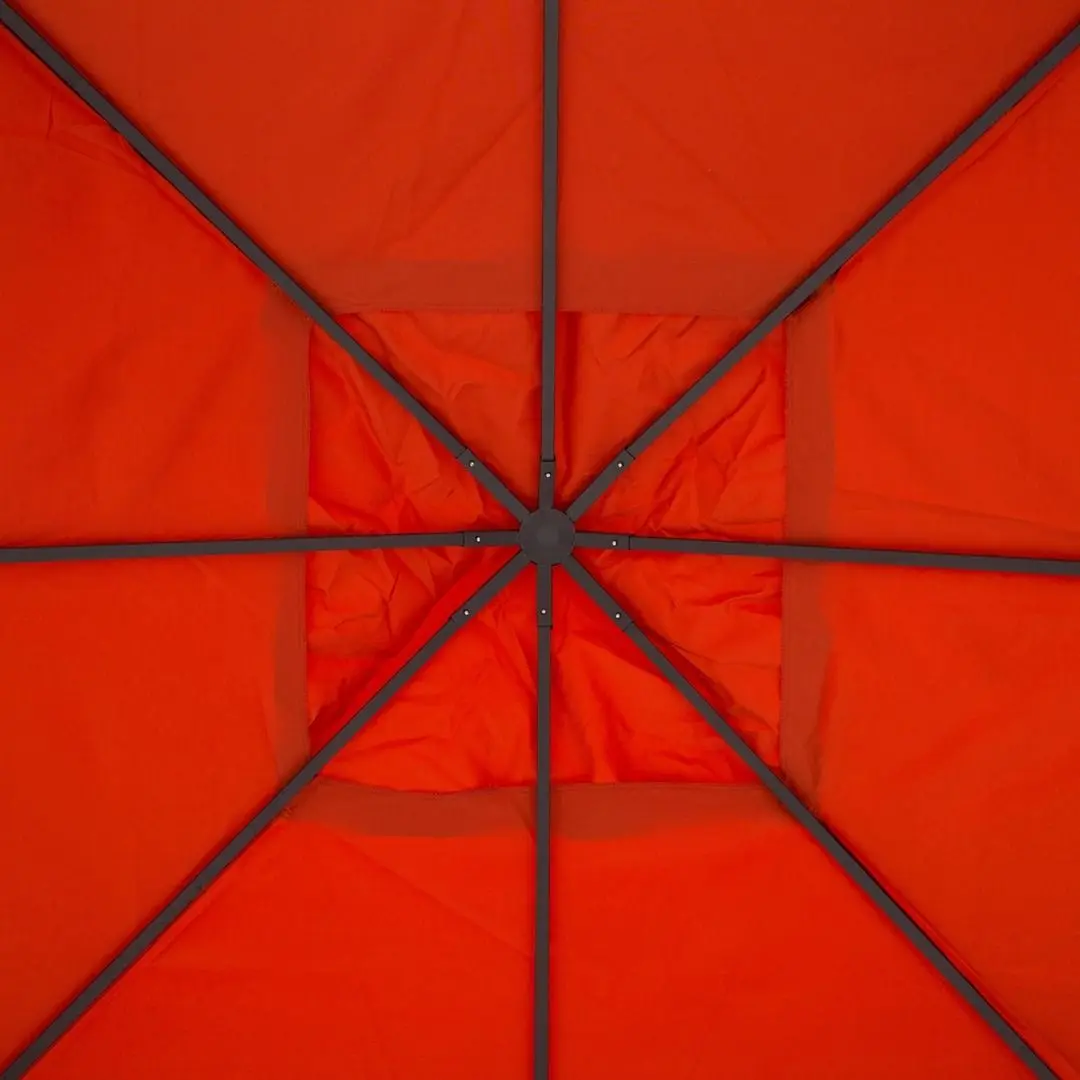 Крыша для для садового павильона Outsunny 84C-141OG 3x3 (Orange) - 5