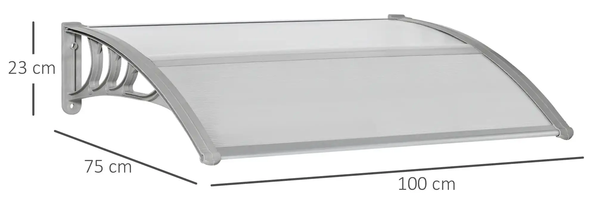 Copertina Outsunny B70-051V01 (Silver)