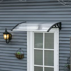 Copertina Outsunny B70-058BK (Black/Transparent) Thumb