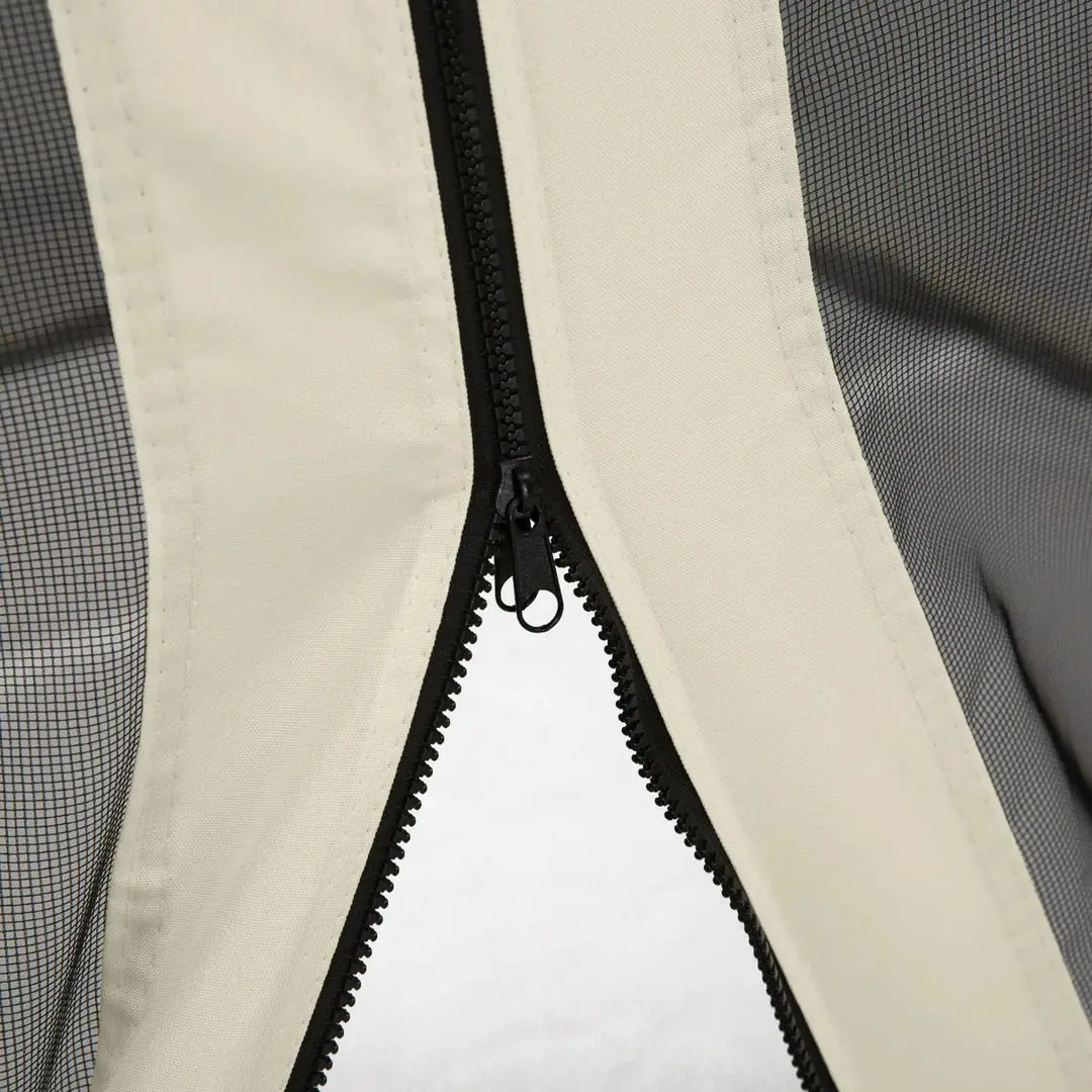 Москитная сетка для садового павильона Outsunny 84C-142 335x207cm (Black/Beige)